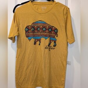 Texas True Threads Indian Buffalo Tee Small